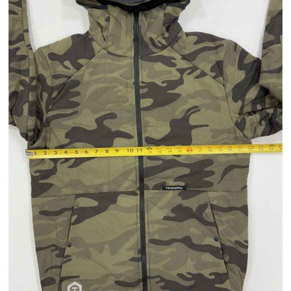 Truewerk Mens Woobie Hoodie Full Zip Jacket Size Medium Camo Tactical Workwear - Picture 7 of 14